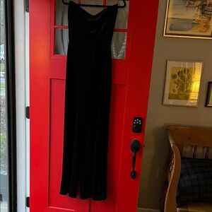 Elegant Black Strapless Jumpsuit